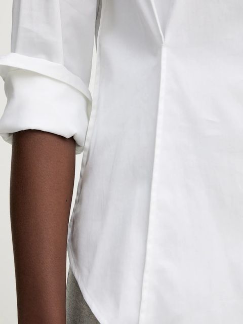 Guess koszula CASSIDY damska kolor biały regular z kołnierzykiem klasycznym W5BH64 WAF10