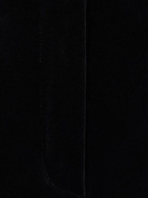 Max Mara VETRINO stripe-detail trousers - Black