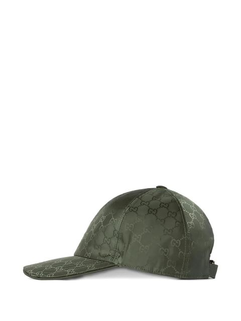 Gucci GG Supreme jacquard baseball cap - Green