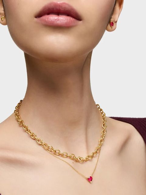 Tous naszyjnik ze srebra pokrytego złotem 1004335200