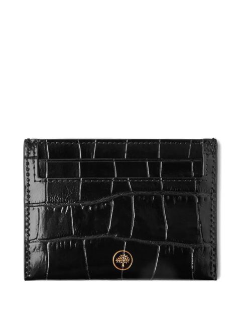 Mulberry embossed-leather card holder - Black - zdjęcie produktu nr 2