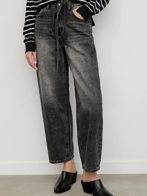 Answear.LAB jeansy damskie kolor szary - zdjęcie produktu nr 1