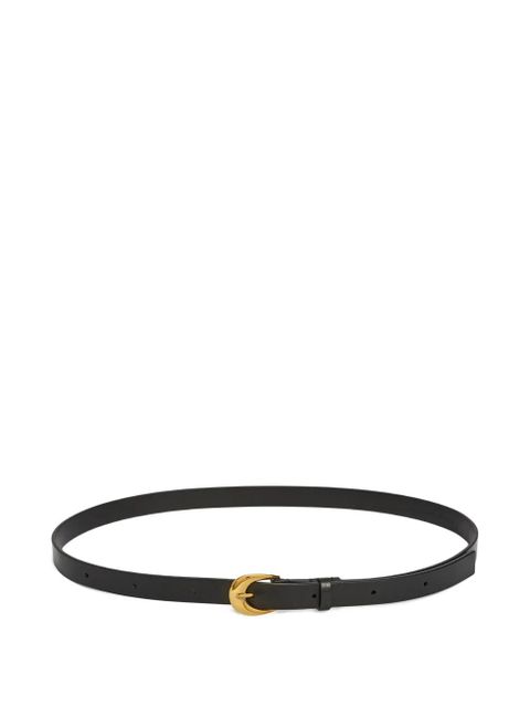 Jil Sander buckle leather belt - Black - zdjęcie produktu nr 1