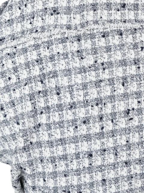 3.1 Phillip Lim bouclé-knit short-sleeve sweater - White