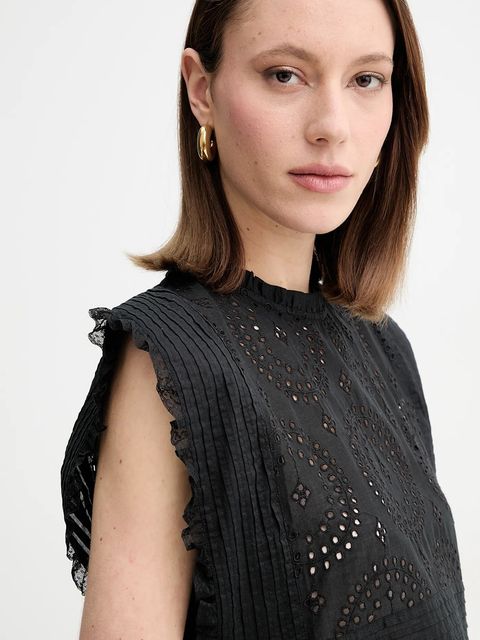 BOSS Orange bluzka bawełniana