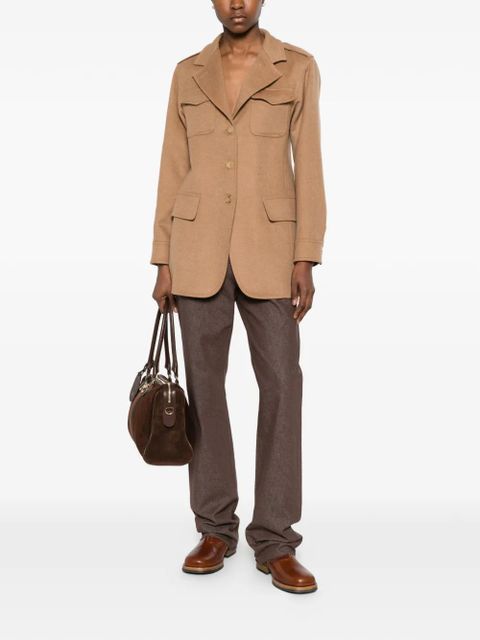 Sportmax button-fastening trousers - Brown - zdjęcie produktu nr 2