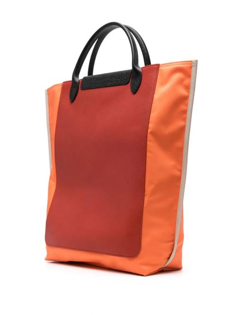 Longchamp medium Cabas tote bag - Orange