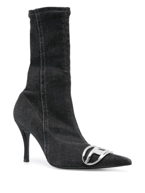 Diesel 95mm D-Venus boots - Black