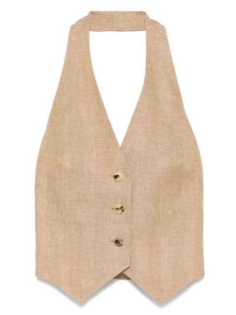 Max Mara Sauro waistcoat - Brown - zdjęcie produktu nr 1