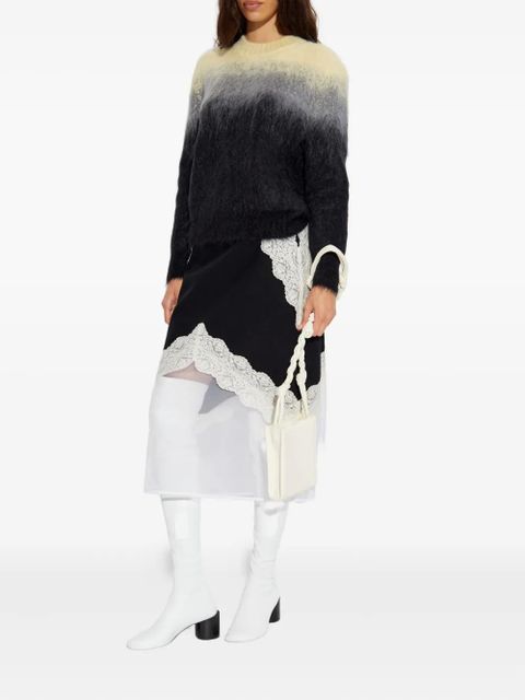 Jil Sander crew neck sweater - Black