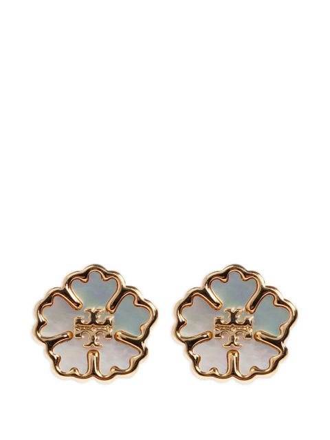 Tory Burch Forget Me Not earrings and bracelet set - Gold