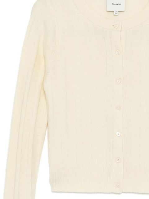 Reformation Hannah cardigan - White
