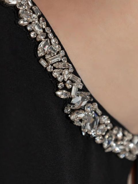 Alexander McQueen silk top - Black