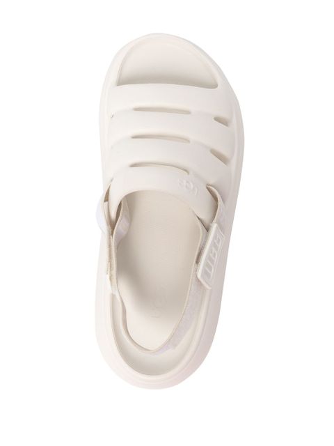UGG Sport Yeah slingback slides - White