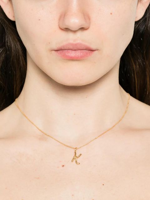 Missoma mini Curly Molten initial necklace - Gold - zdjęcie produktu nr 2