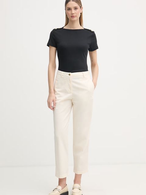 Tommy Hilfiger t-shirt damski bawełniany - zdjęcie produktu nr 1