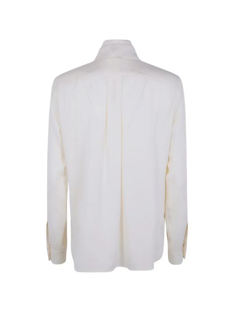 Max Mara tie-neck shirt - Neutrals - zdjęcie produktu nr 2