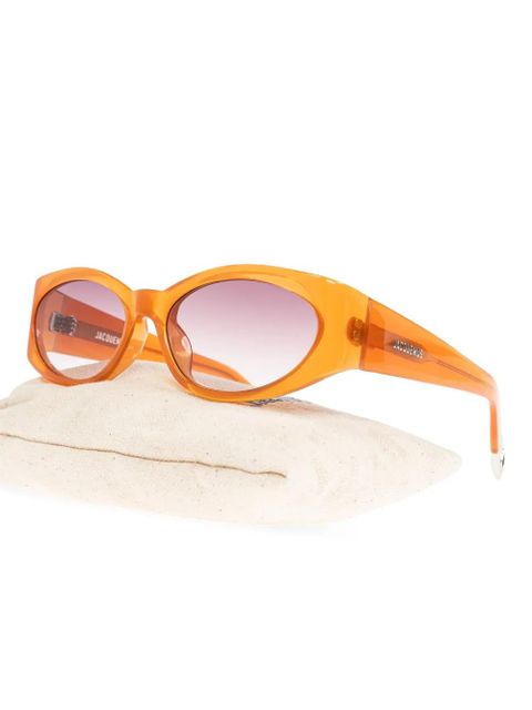 Jacquemus Jac4 sunglasses - Orange - zdjęcie produktu nr 2