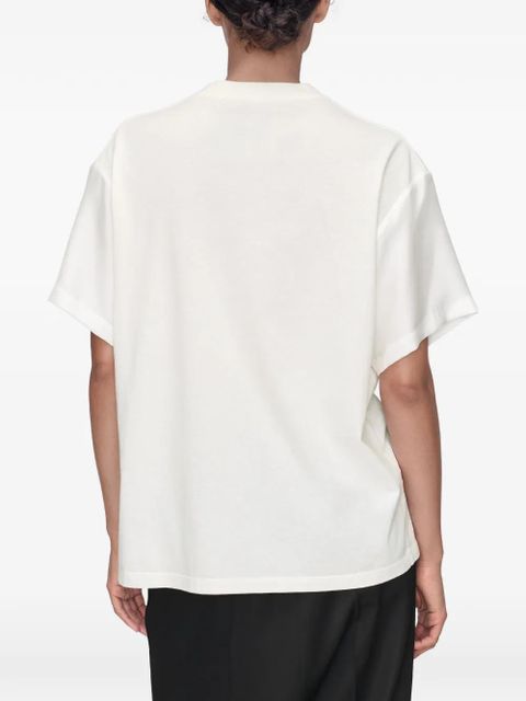 Maison Margiela floral V-neck T-shirt - White
