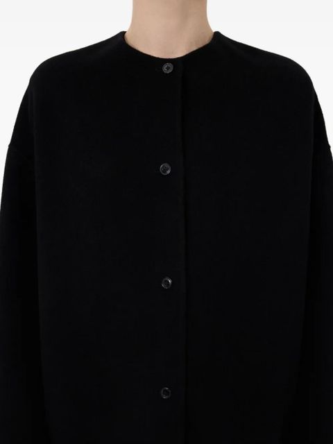 LouLou de Saison Dunne drap coat - Black
