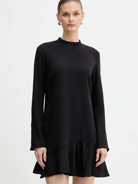 Pinko sukienka kolor czarny mini rozkloszowana 105676 A2QW - zdjęcie produktu nr 1