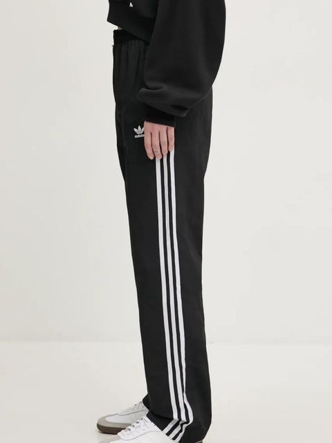 adidas Originals spodnie dresowe Woven Track Pant kolor czarny wzorzyste JD5335