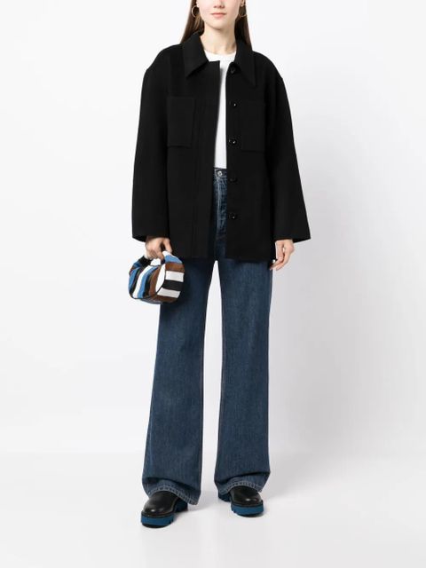 LouLou de Saison cashmere buttoned jacket - Black