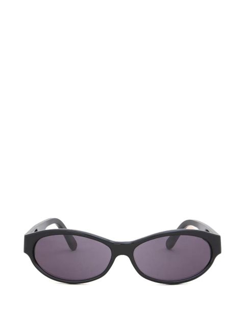 Marni Ozound slim oval sunglasses - Black - zdjęcie produktu nr 1