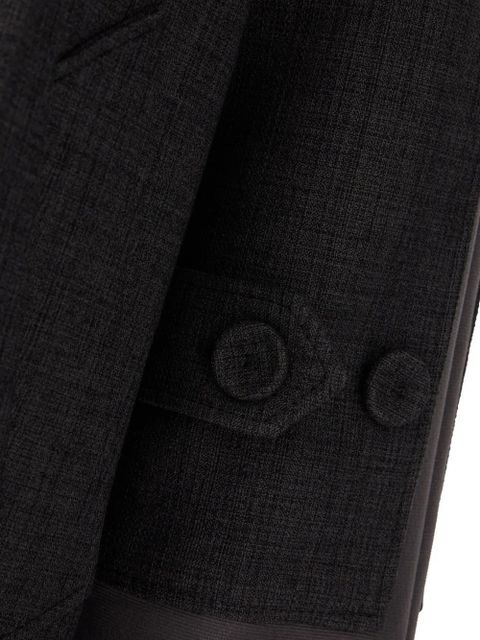 FENDI concealed fastening coat - Grey