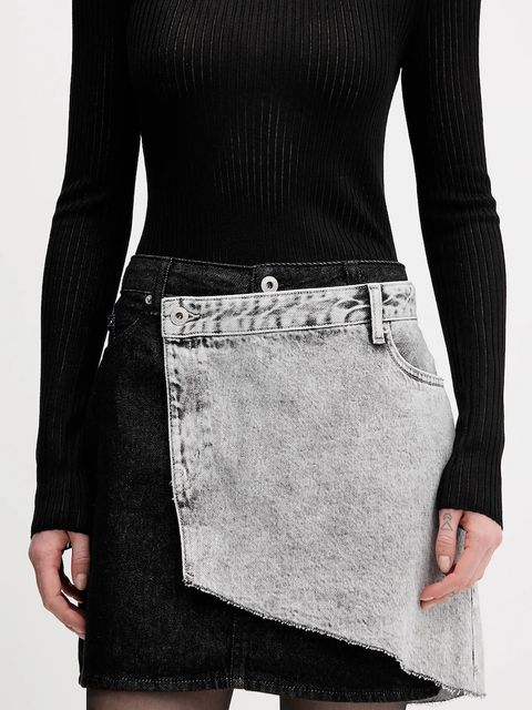 Karl Lagerfeld Jeans spódnica jeansowa - zdjęcie produktu nr 1