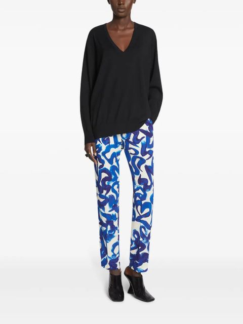 DRIES VAN NOTEN merino wool sweater - Black - zdjęcie produktu nr 2