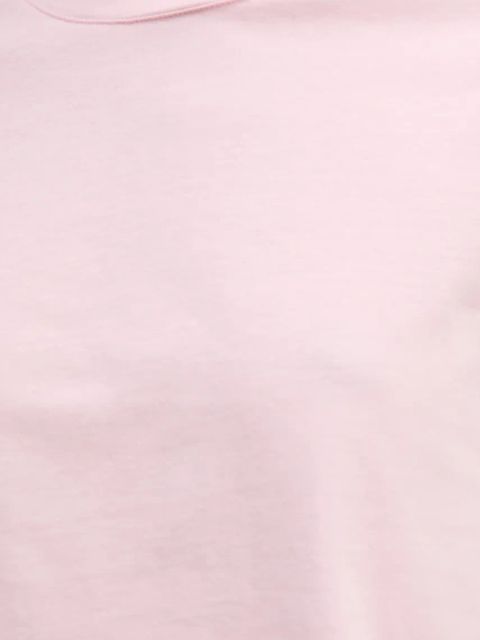 Sisley t-shirt bawełniany damski kolor różowy