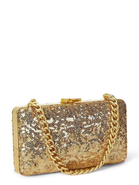 Lauren Ralph Lauren kopertówka kolor złoty 431980356