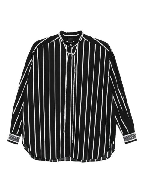 PINKO striped lace shirt - Black - zdjęcie produktu nr 1