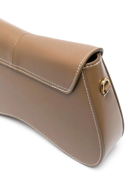 Elleme Space leather shoulder bag - Brown