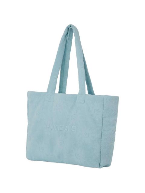 Hunza G Sunny towelling beach bag - Blue - zdjęcie produktu nr 1