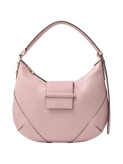 Jimmy Choo small Bar logo shoulder bag - Pink