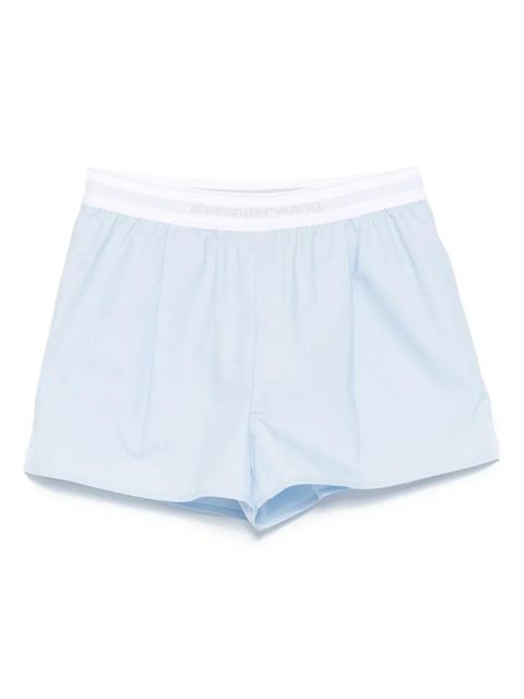 Alexander Wang cotton shorts - Blue - zdjęcie produktu nr 1
