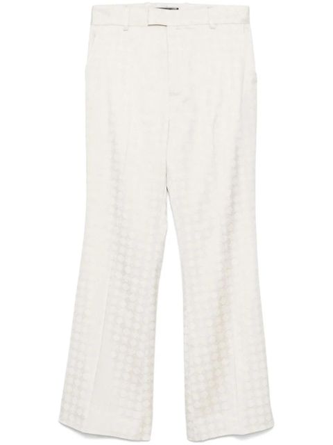 AMIRI MA-monogram flared trousers - Neutrals - zdjęcie produktu nr 1