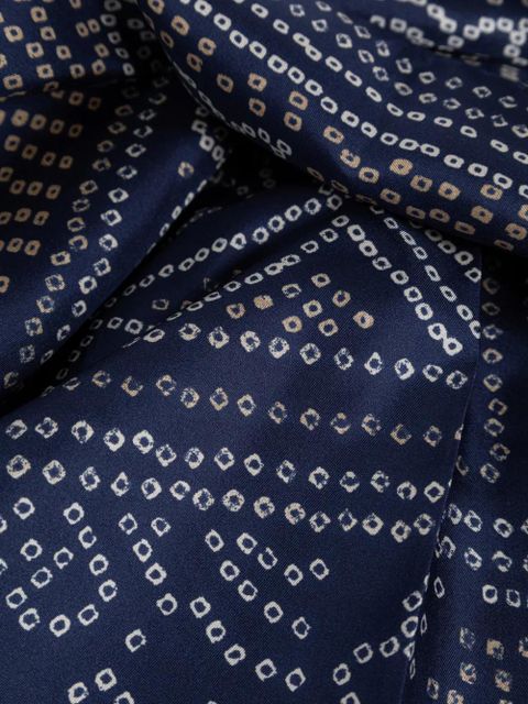 ISABEL MARANT bandana-print scarf - Blue