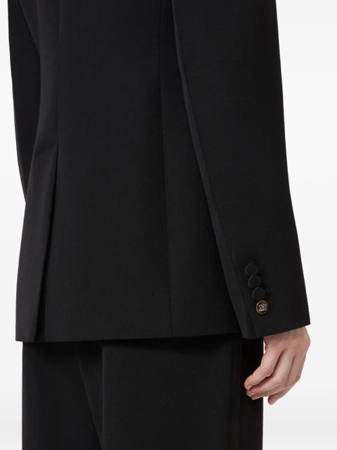 Max Mara Giselle shawl-lapel embellished blazer - Black
