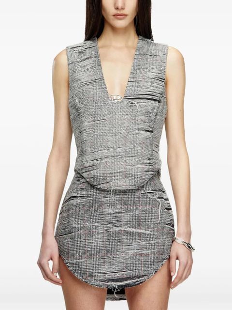 Diesel De-Laris top - Grey