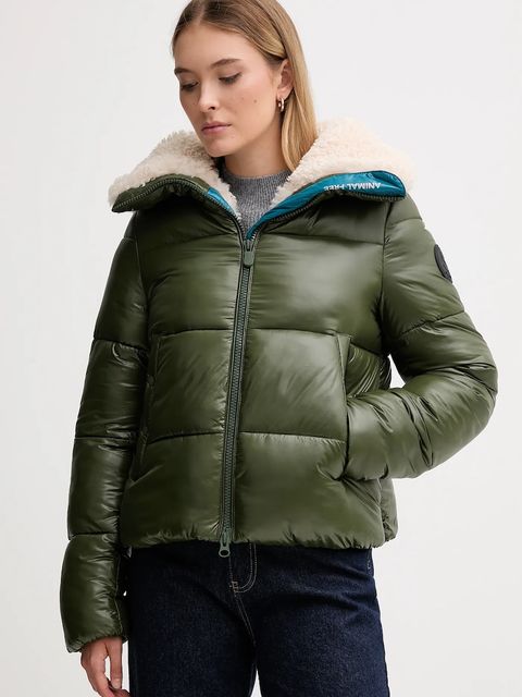 Save The Duck kurtka MOMA kolor zielony zimowa D30974W.LOVE21 - zdjęcie produktu nr 1
