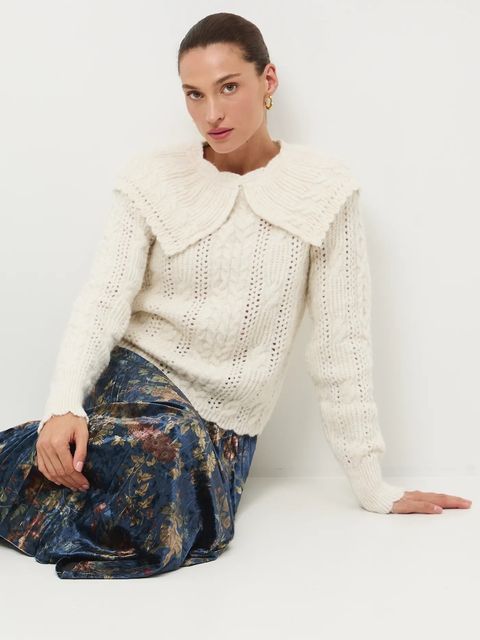 Medicine sweter damski kolor beżowy - zdjęcie produktu nr 1