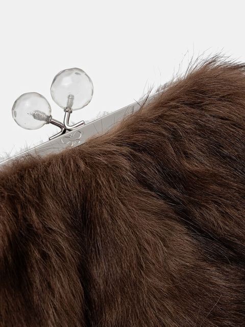 Weekend Max Mara torebka AORTENSIA kolor brązowy 2615511134600