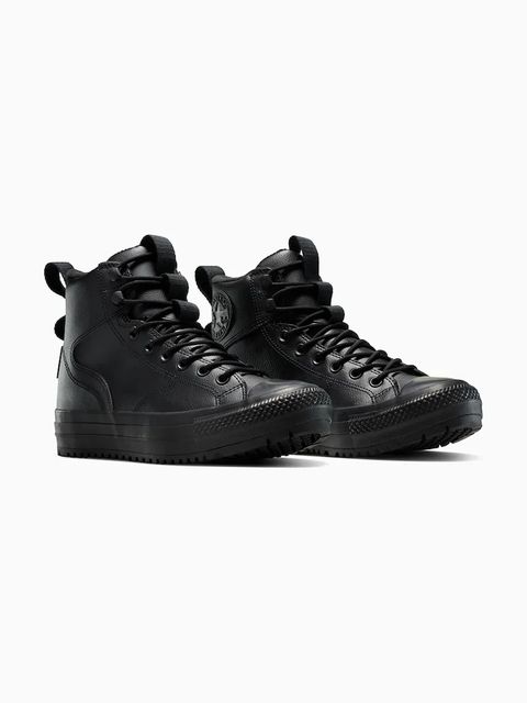Converse trampki skórzane Chuck Taylor All Star Hiker Boot Water Repellent kolor czarny A13234C - zdjęcie produktu nr 2