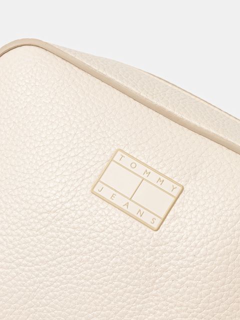 Tommy Jeans torebka kolor beżowy AW0AW17543