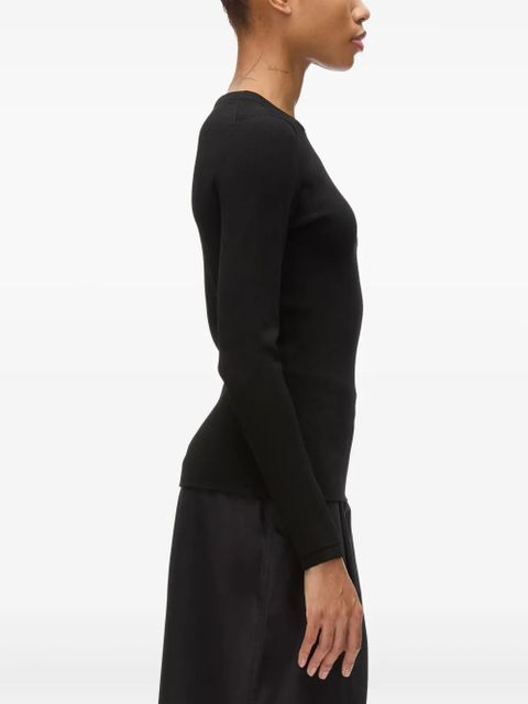 3.1 Phillip Lim jersey top - Black