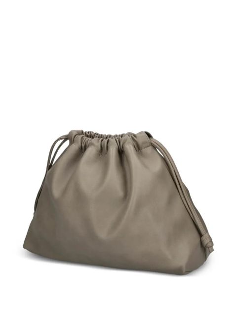 The Frankie Shop Morgan drawstring clutch bag - Green