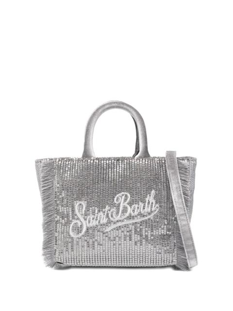 MC2 Saint Barth mini Vanity tote bag - Silver - zdjęcie produktu nr 1